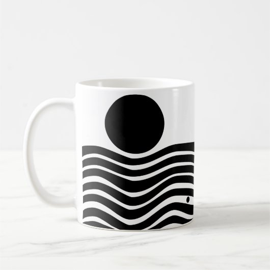 Bauhaus Abstract Koffiemok (Links)