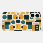 Bauhaus abstract patroon Case-Mate iPhone case (Achterkant (horizontaal))