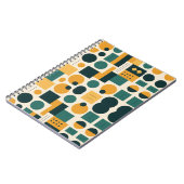 Bauhaus Abstract patroon Notitieboek (Linkerzijde)