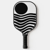 Bauhaus Abstract Pickleball Paddle (Voorkant)