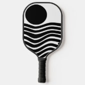 Bauhaus Abstract Pickleball Paddle (Achterkant)