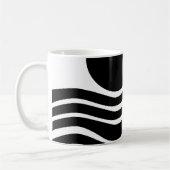 Bauhaus Abstracte Coffee Mok (Links)