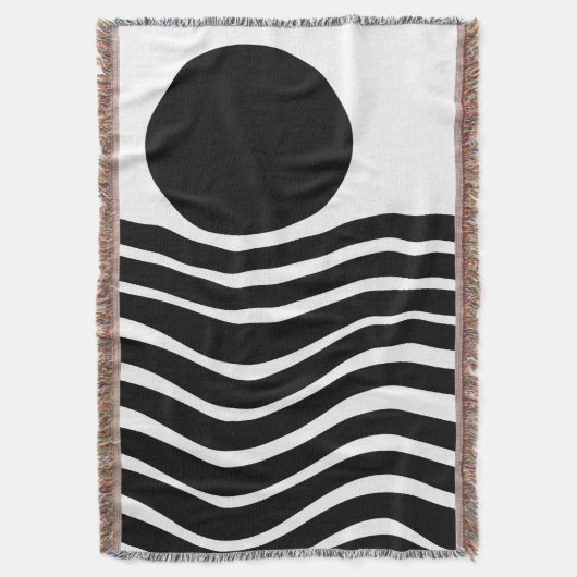 Bauhaus Abstracte Throw Blanket Deken (Voorkant Verticaal)