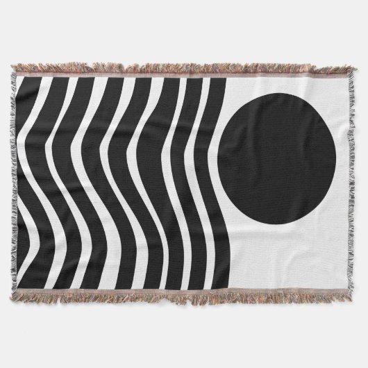 Bauhaus Abstracte Throw Blanket Deken (Voorkant)