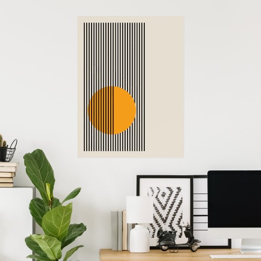 Bauhaus Architecture Poster (Thuiskantoor)