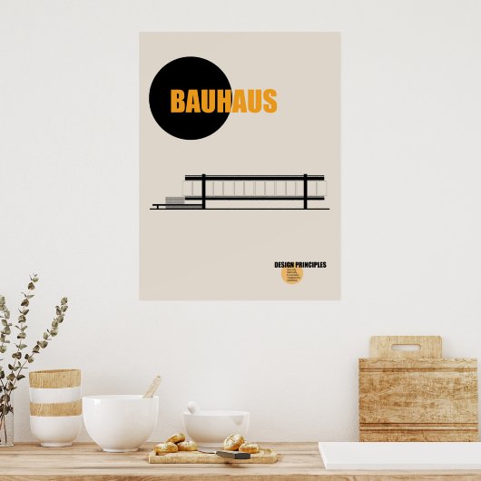 Bauhaus Architecture Poster (Keuken)