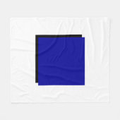 Bauhaus Art Blue Square Fleece Deken (Voorkant (Horizontaal))