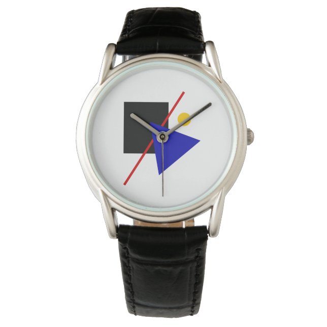 Bauhaus Art Composition Horloge (Voorkant)