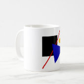 Bauhaus Art Composition Koffiemok (Voorkant links)