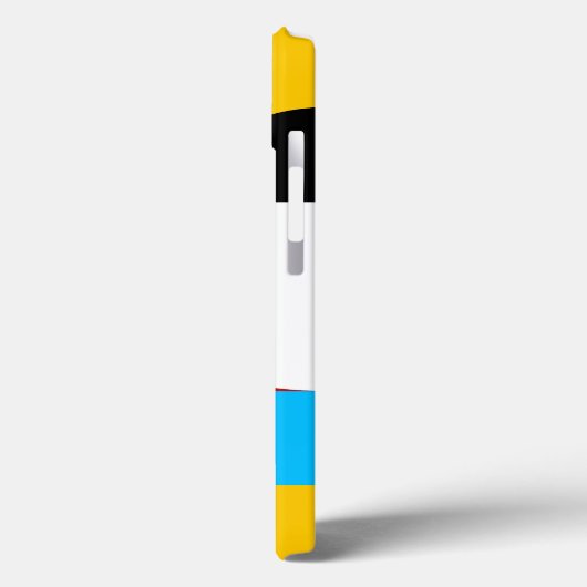 Bauhaus Art Geïnspireerd Patten Telefoon Case (Achterkant / Links)