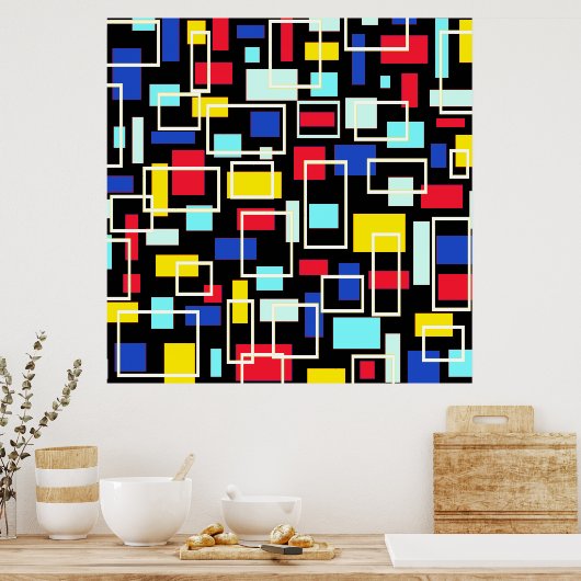 Bauhaus Art Poster (Keuken)