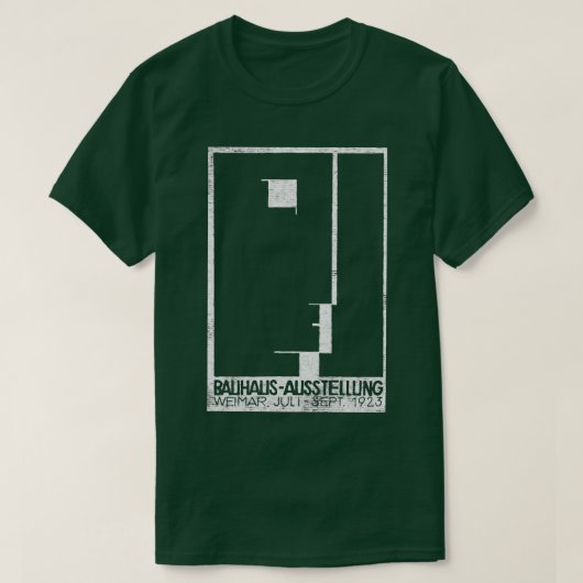 Bauhaus Ausstellung T-shirt (Design voorkant)
