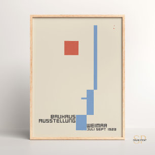 Bauhaus Ausstellung Weimar 1923 Tentoonstelling Af Poster