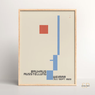 Bauhaus Ausstellung Weimar 1923 Tentoonstelling Af Poster