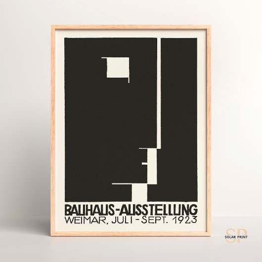 Bauhaus Austellung 1923 Artistieke moderne tentoon Poster