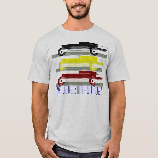 BAUHAUS AUTO T-SHIRT (Voorkant)