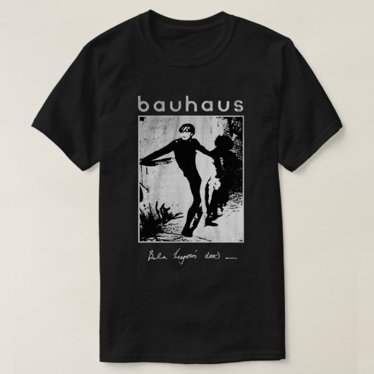 Bauhaus baanbrekend moderniteit t-shirt (Design voorkant)