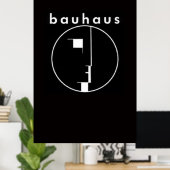 Bauhaus Band Logo Poster (Thuiskantoor)