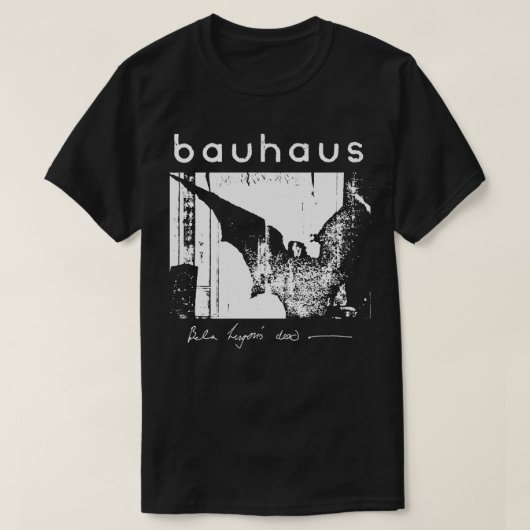 Bauhaus Bat Wings Bela Lugosis Dead Essential 1 T-shirt (Design voorkant)