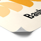 Bauhaus, Bauhaus ontwerp, modern ontwerp, geometri Poster (Hoek)