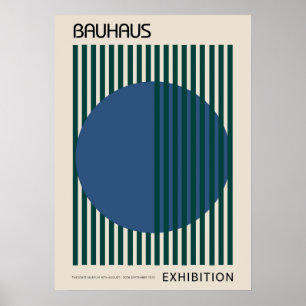 Bauhaus, Bauhaus ontwerp, modern ontwerp, geometri Poster