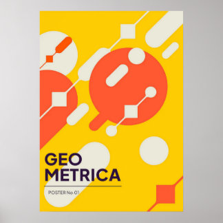 Bauhaus, Bauhaus ontwerp, modern ontwerp, geometri Poster