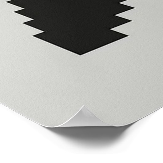 Bauhaus, Bauhaus ontwerp, modern ontwerp, geometri Poster (Hoek)