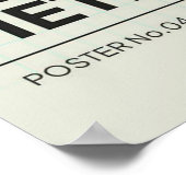 Bauhaus, Bauhaus ontwerp, modern ontwerp, geometri Poster (Hoek)