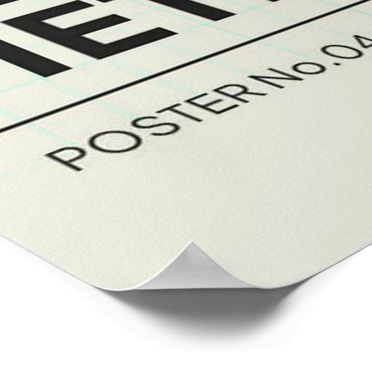 Bauhaus, Bauhaus ontwerp, modern ontwerp, geometri Poster (Hoek)