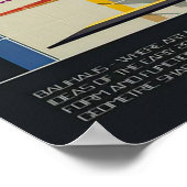 Bauhaus, Bauhaus ontwerp, modern ontwerp, geometri Poster (Hoek)