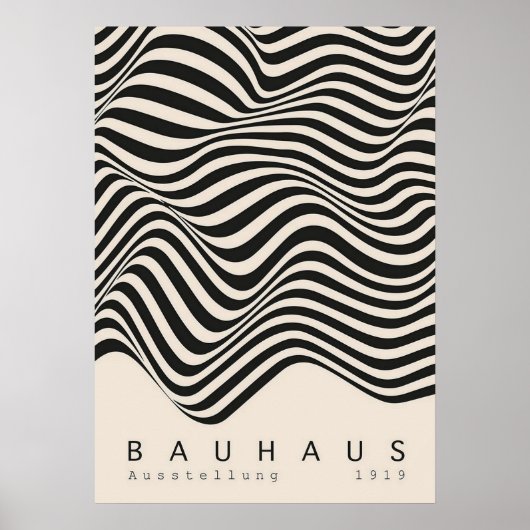 Bauhaus, Bauhaus ontwerp, modern ontwerp, geometri Poster (Voorkant)