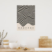 Bauhaus, Bauhaus ontwerp, modern ontwerp, geometri Poster (Keuken)
