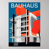 Bauhaus, Bauhaus ontwerp, modern ontwerp, geometri Poster (Voorkant)