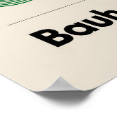 Bauhaus, Bauhaus ontwerp, modern ontwerp, geometri Poster (Hoek)