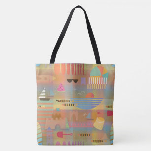 Bauhaus Beach Party Canvas tas