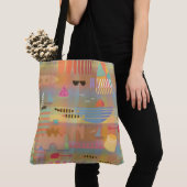 Bauhaus Beach Party Canvas tas (Dichtbij)