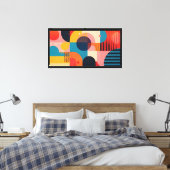 Bauhaus Bodega Canvas Afdruk (Insitu (Slaapkamer))