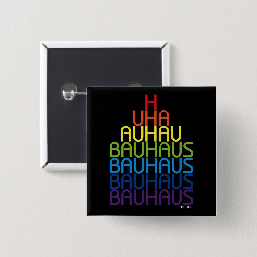 Bauhaus Button (Voorkant /achterkant)