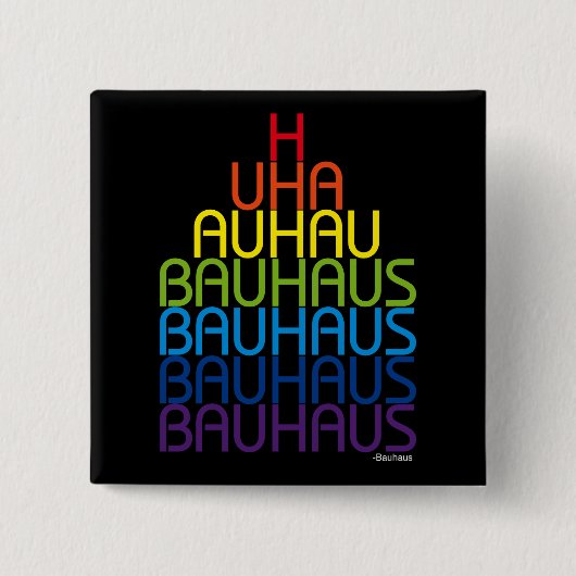 Bauhaus Button (Voorkant)