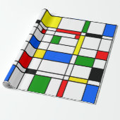 Bauhaus Cadeaupapier (Uitgerold)