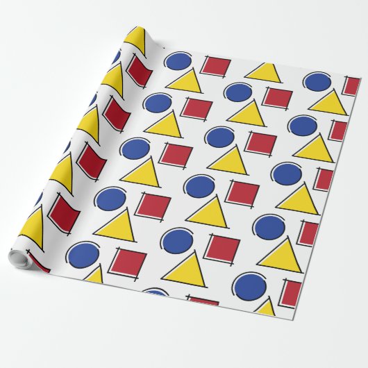 Bauhaus Cadeaupapier (Uitgerold)