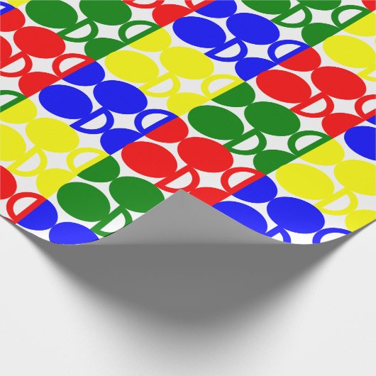 Bauhaus Circles Cadeaupapier (Hoek)