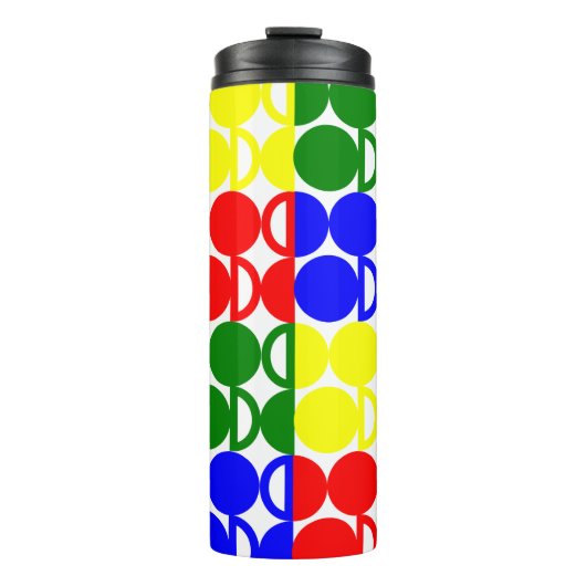 Bauhaus Circles Thermosbeker (Voorkant)