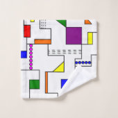 Bauhaus Circuits Bad Handdoek (Wasdoekje)