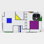 Bauhaus Circuits Case-Mate iPhone Case (Achterkant (horizontaal))