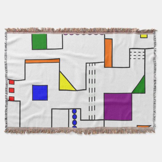 Bauhaus Circuits Deken (Voorkant)