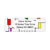 Bauhaus Circuits Etiket (Voorkant)