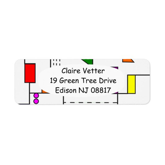 Bauhaus Circuits Etiket (Voorkant)