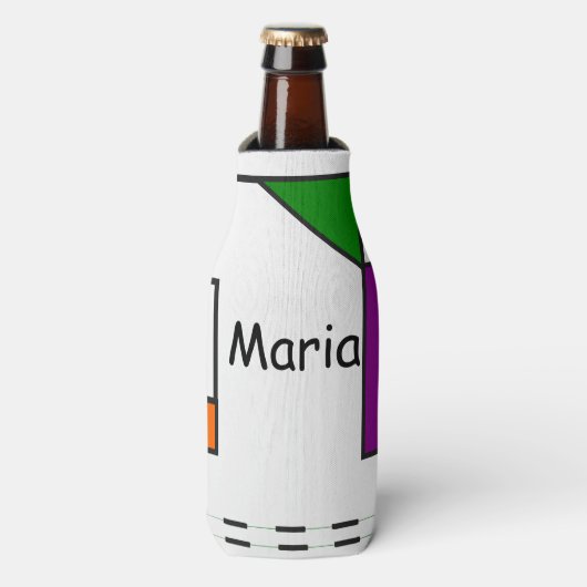 Bauhaus Circuits Flesjeskoeler (Fles Voorkant)