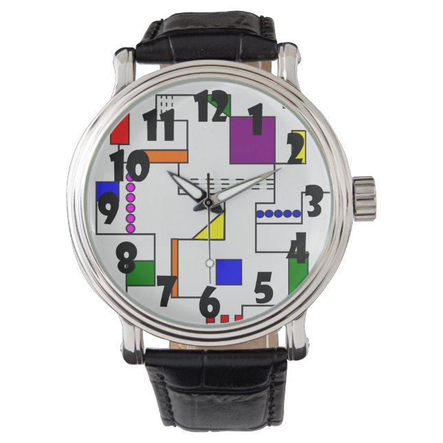 Bauhaus Circuits Horloge (Voorkant)